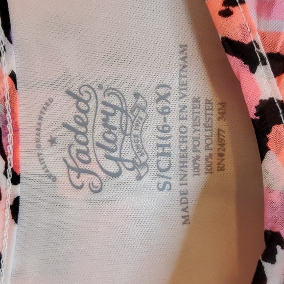 Leopard Print Girl's Dress - Picture 4 of 5